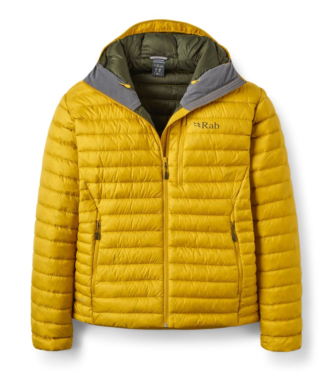 Rab Microlight Alpine Jacket Dark Pollen