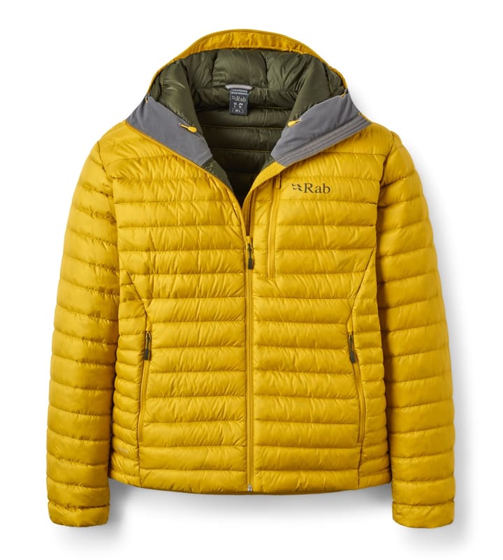Rab Microlight Alpine Jacket Dark Pollen Rab