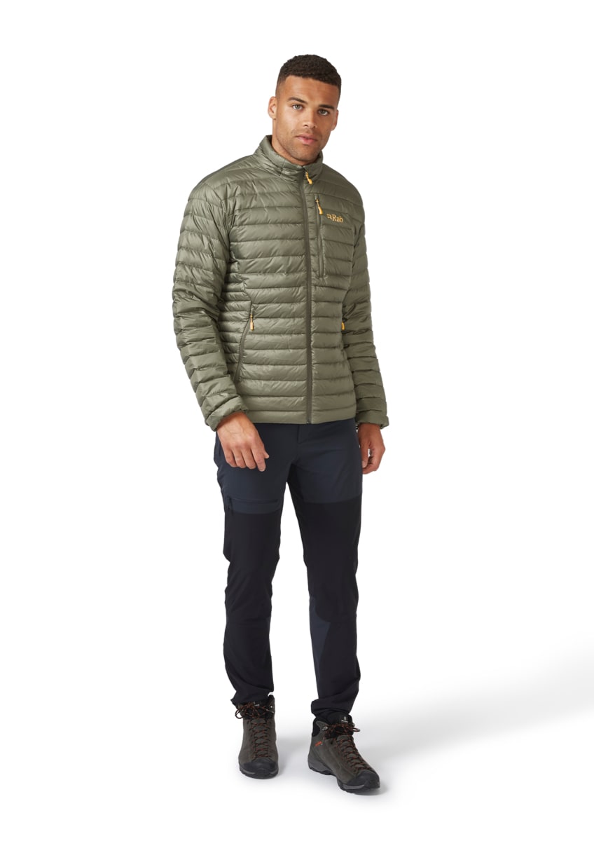 Rab Men's Microlight Down Jacket Light Khaki | Buy Rab Men's