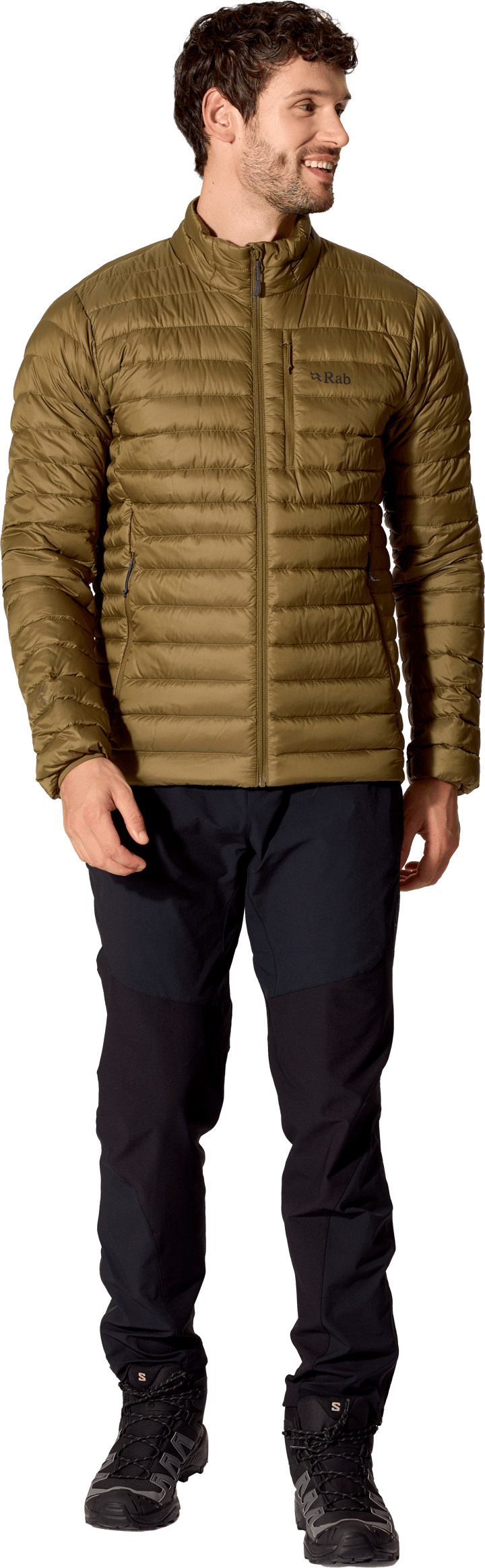 Rab Men's Microlight Down Jacket Oak Rab
