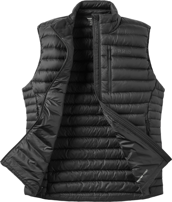 Rab Men's Microlight Down Vest Black Rab
