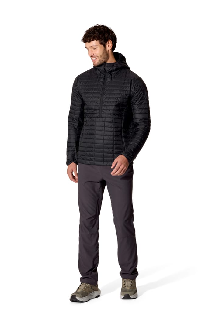 Rab Microlighter Pullover Hoody Black Rab