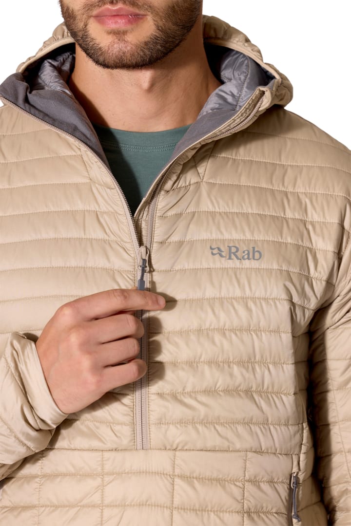 Rab Microlighter Pullover Hoody Dark Pebble Rab