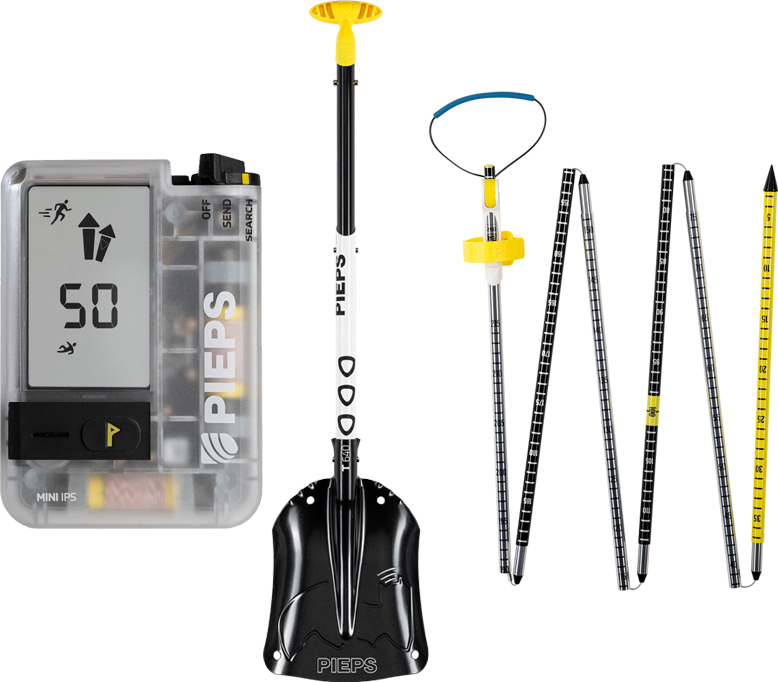 PIEPS Mini IPS Set Clear Skredsøker OneSize