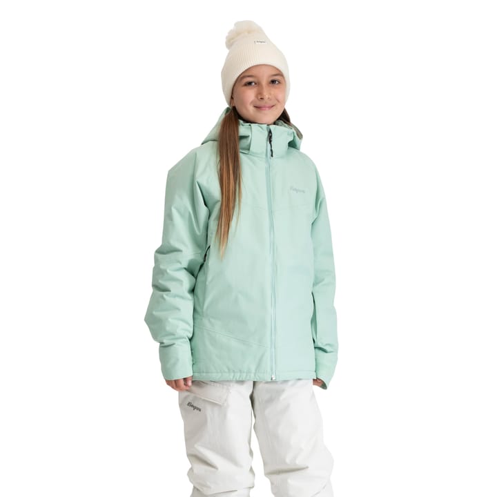 Bergans Juniors' Storetind Insulated Shell Jacket Mint Crush Bergans