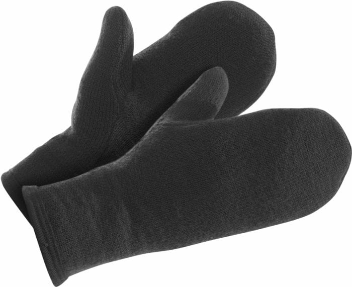 Woolpower Mittens 400 Black Woolpower
