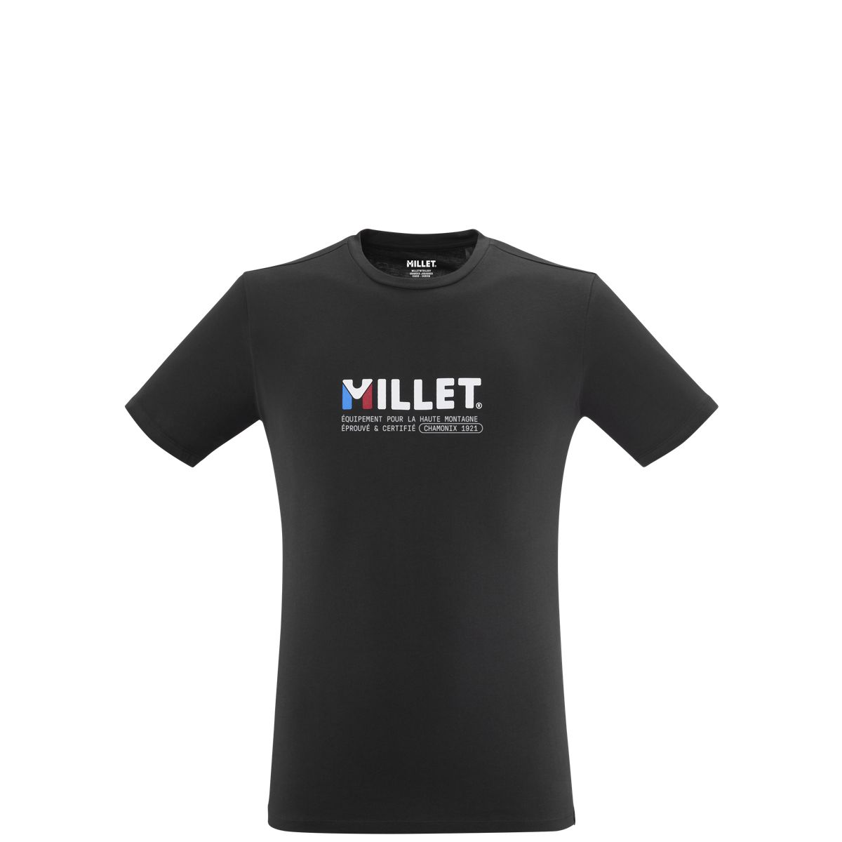 Millet Tee Shirt Millet Ts Ss M Men Black - Noir