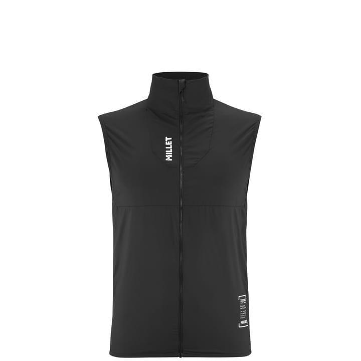 Millet Softshell Intense Windbreaker Vest M Men Black - Noir Millet