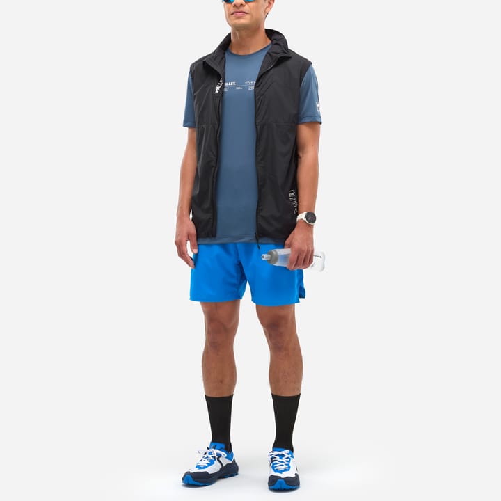 Millet Softshell Intense Windbreaker Vest M Men Black - Noir Millet