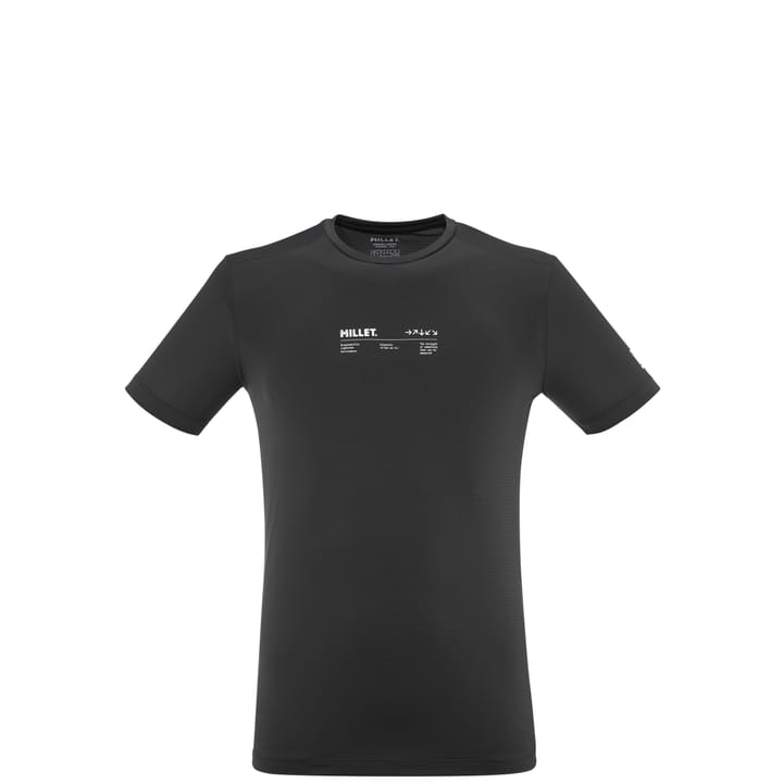 Millet Tee Shirt Intense Essential Ts Ss M Men Black - Noir Millet