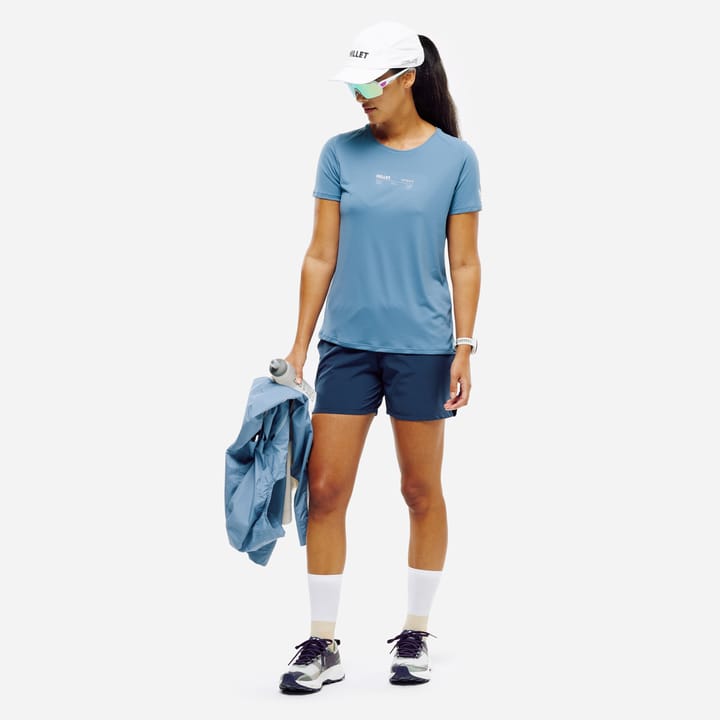 Millet Tee Shirt Intense Essential Ts Ss W  Coronet Blue Millet