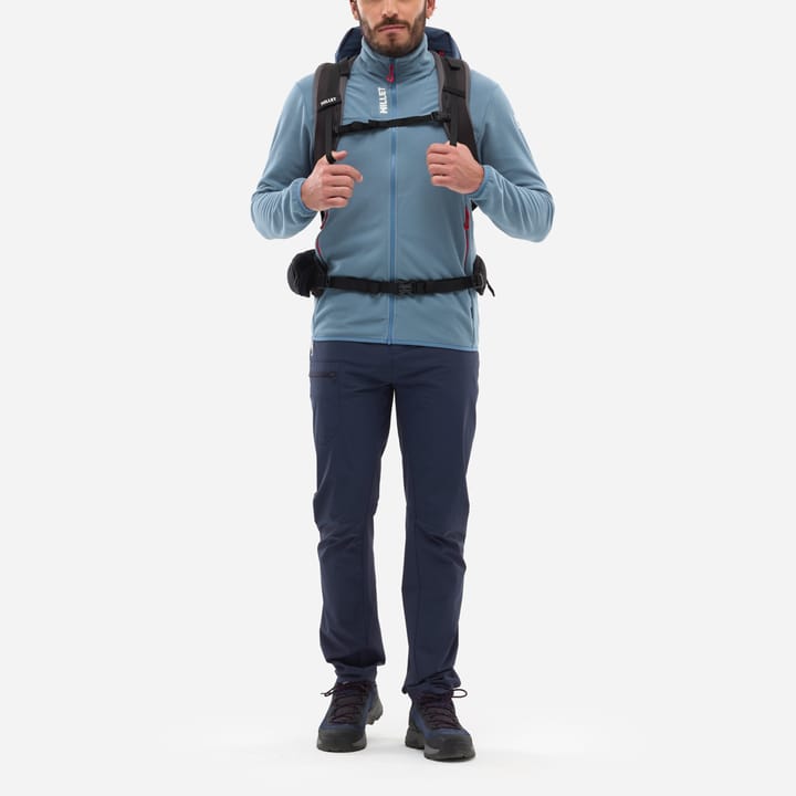 Millet Fleece Ubic Lightgrid Jkt M Men Coronet Blue Millet