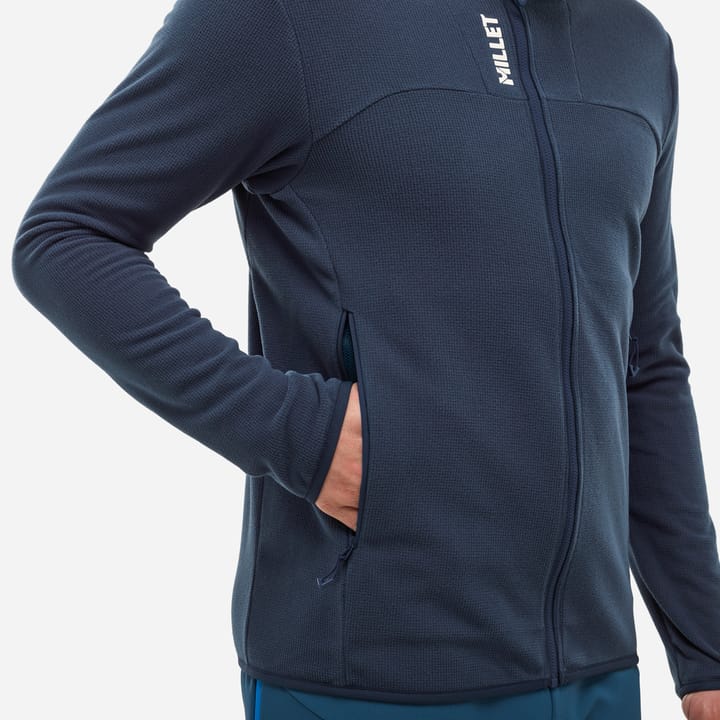 Millet Fleece Ubic Lightgrid Jkt M Men Saphir Millet