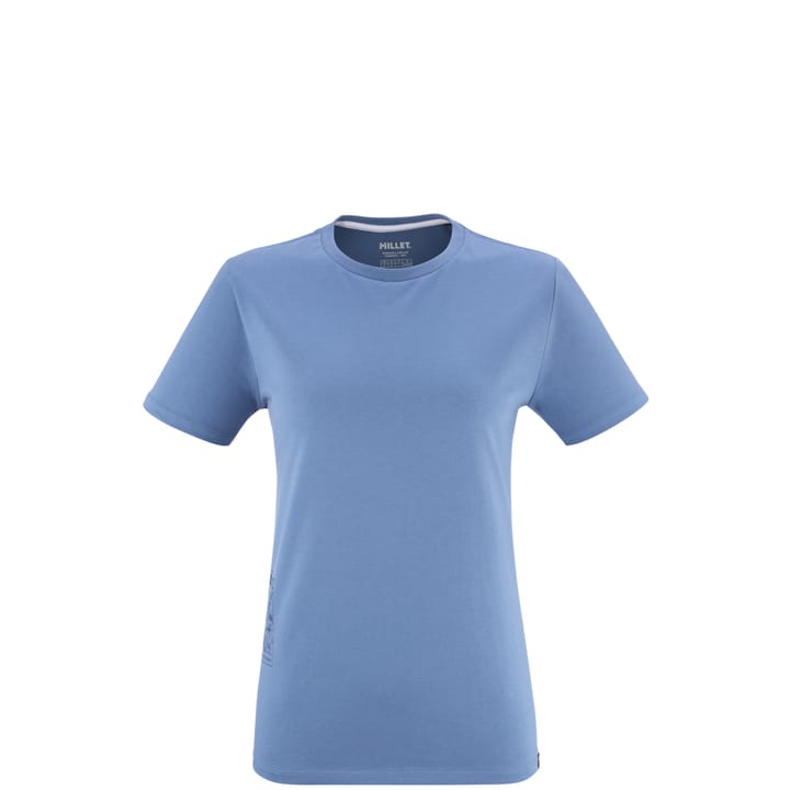 Millet Tee Shirt Chamonix Flower Ts Ss W  Coronet Blue Millet