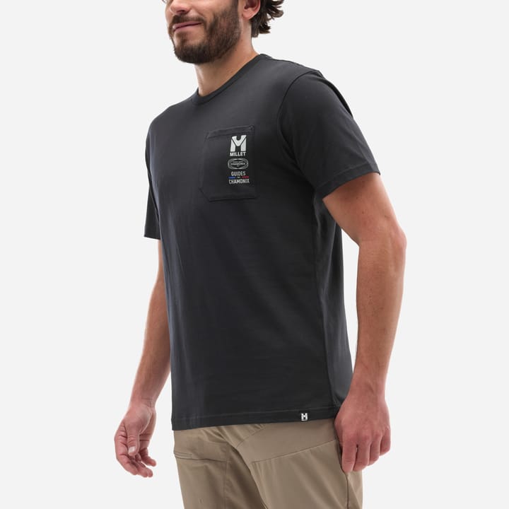 Millet Tee Shirt Cdg Chamonix Poc Ts Ss M Men Black - Noir Millet