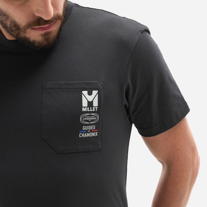 Millet Tee Shirt Cdg Chamonix Poc Ts Ss M Men Black - Noir Millet