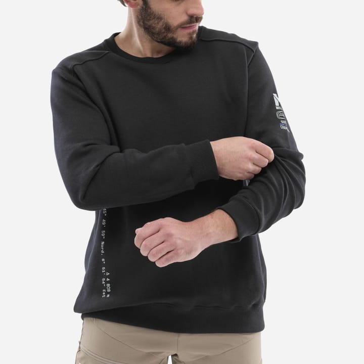 Millet Cdg Chamonix Swt Crneck M Black - Noir Millet