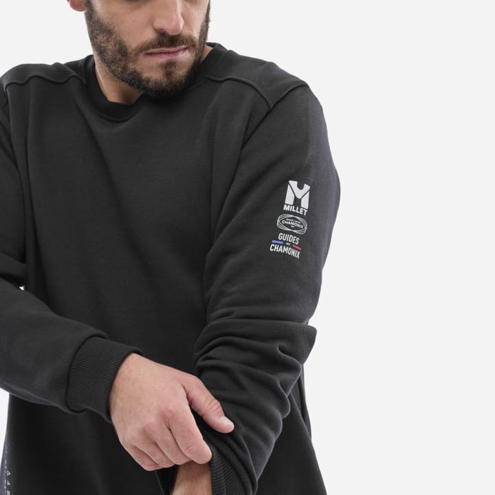 Millet Cdg Chamonix Swt Crneck M Black - Noir Millet Millet Cdg Chamonix Swt Crneck M Black - Noir Millet