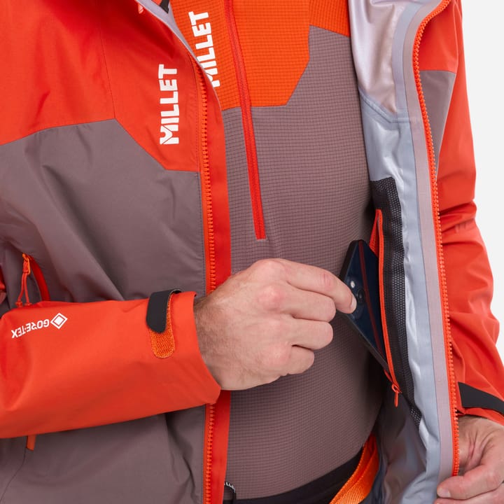 Millet Jacket Kamet Gtx Jkt M Paprika/pepper Millet