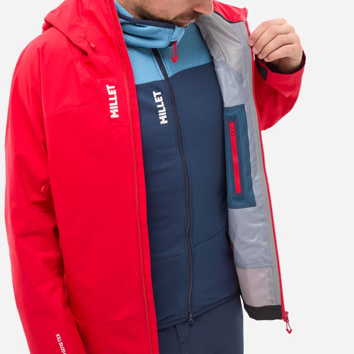 Millet Jacket Kamet Gtx Jkt M Red - Rouge Millet