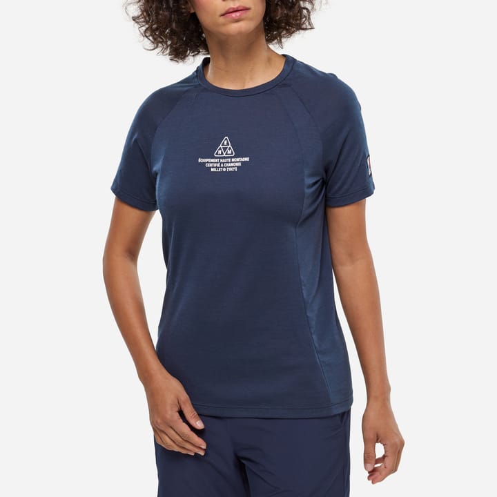 Millet Tee Shirt Trilogy Icon Ts Ss W Women Saphir Millet
