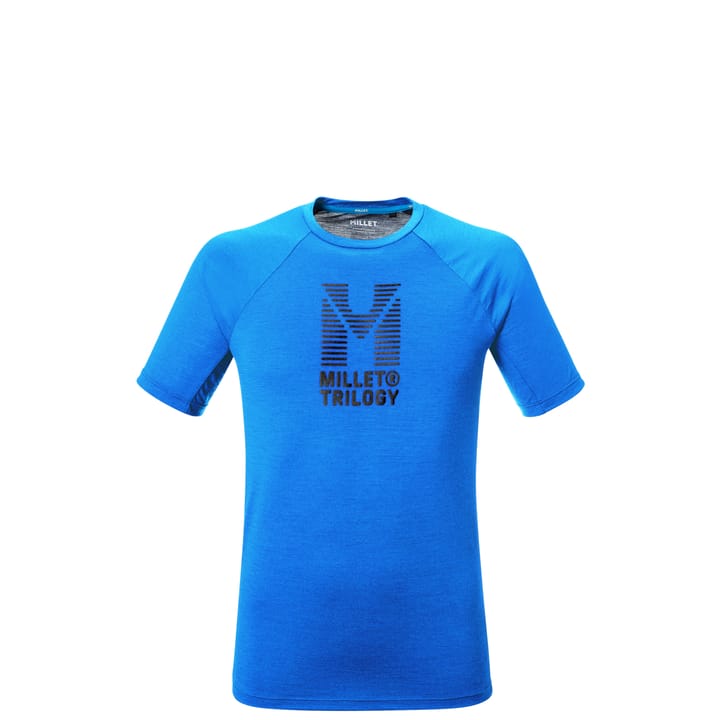Millet Tee Shirt Trilogy Icon Ts Ss M Men Icon Blue Millet