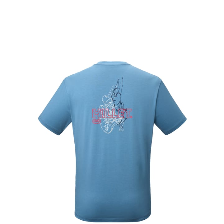 Millet Tee Shirt Cimaï Climb Ts Ss M Men Coronet Blue Millet