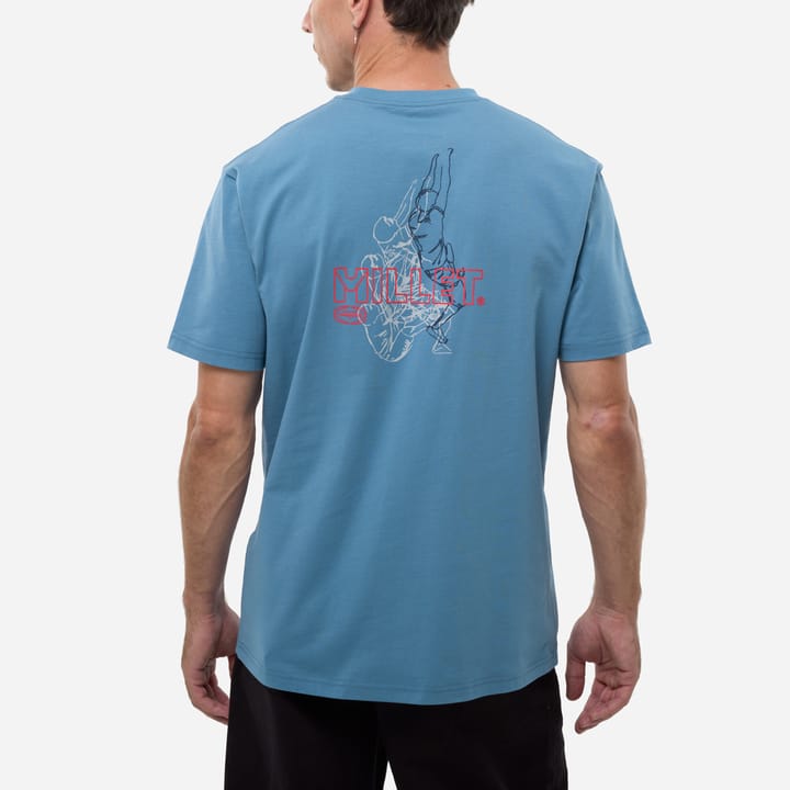 Millet Tee Shirt Cimaï Climb Ts Ss M Men Coronet Blue Millet