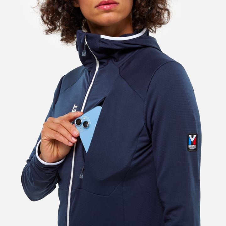 Millet Fleece Trilogy Icon Lightgrid H W Women Saphir Millet