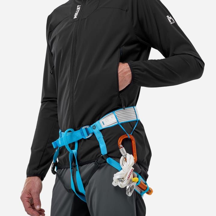 Millet Softshell Kamet Xcs Light Hoodie M Black - Noir Millet