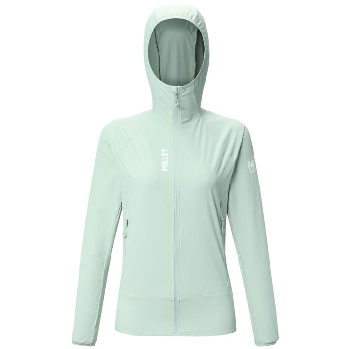 Millet Softshell Kamet Xcs Light Hoodie W Women Seaweed Millet
