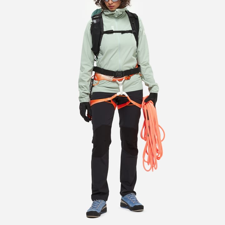 Millet Softshell Kamet Xcs Light Hoodie W Women Seaweed Millet