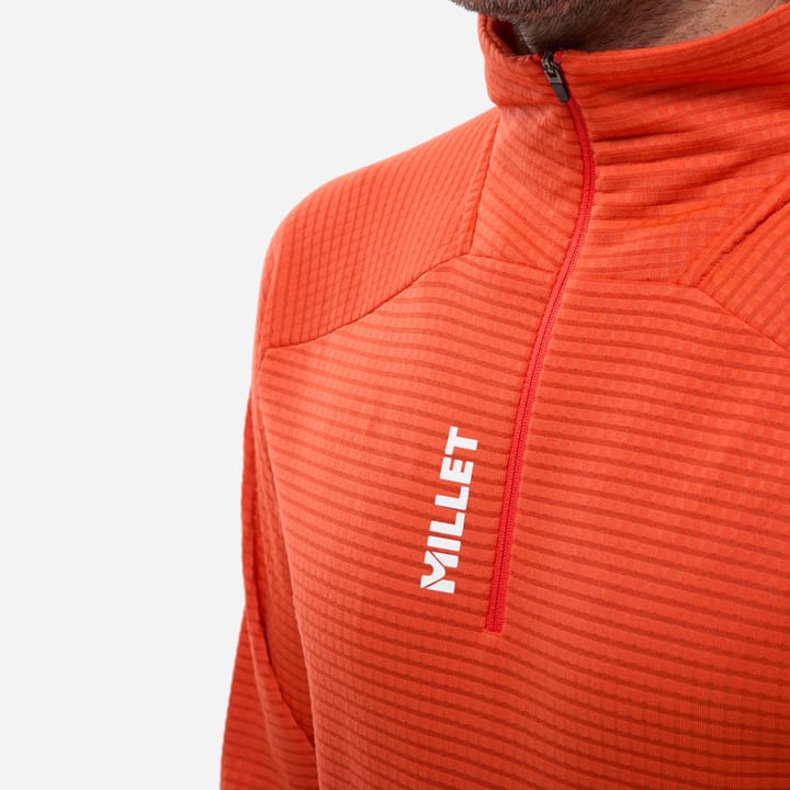 Millet Pullover Parmelan Light Fleece Po M Paprika Millet