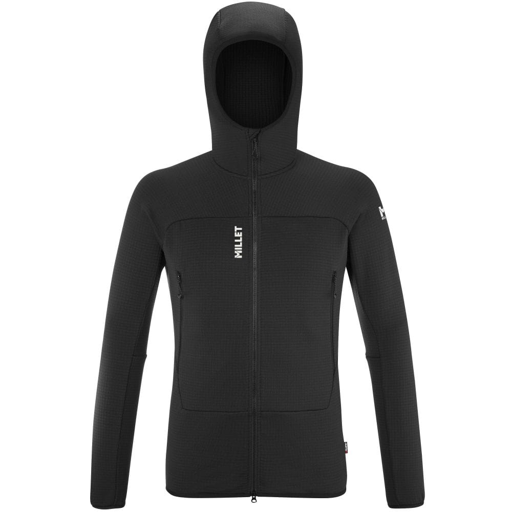 Millet Fusion Grid Hoodie M Black - Noir