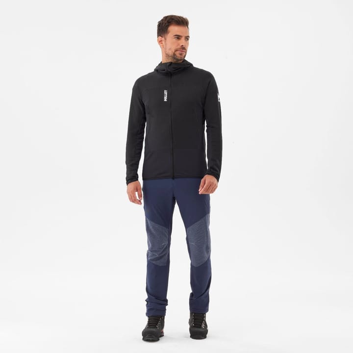 Millet Fusion Grid Hoodie M Black - Noir Millet