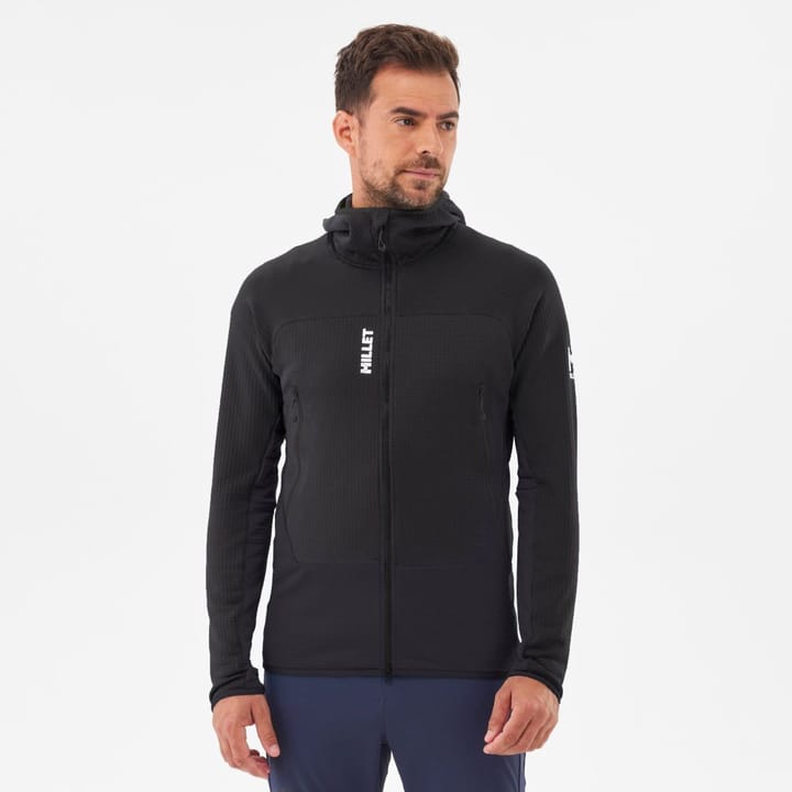 Millet Fusion Grid Hoodie M Black - Noir Millet Millet Fusion Grid Hoodie M Black - Noir Millet