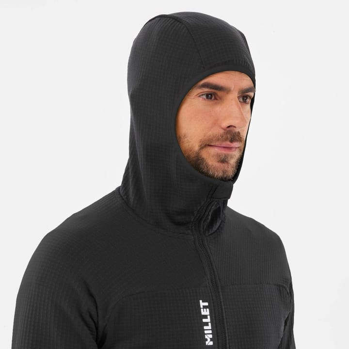 Millet Fusion Grid Hoodie M Black - Noir Millet Millet Fusion Grid Hoodie M Black - Noir Millet