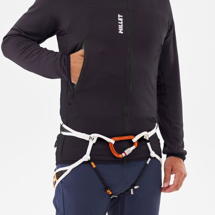 Millet Fusion Grid Hoodie M Black - Noir Millet Millet Fusion Grid Hoodie M Black - Noir Millet