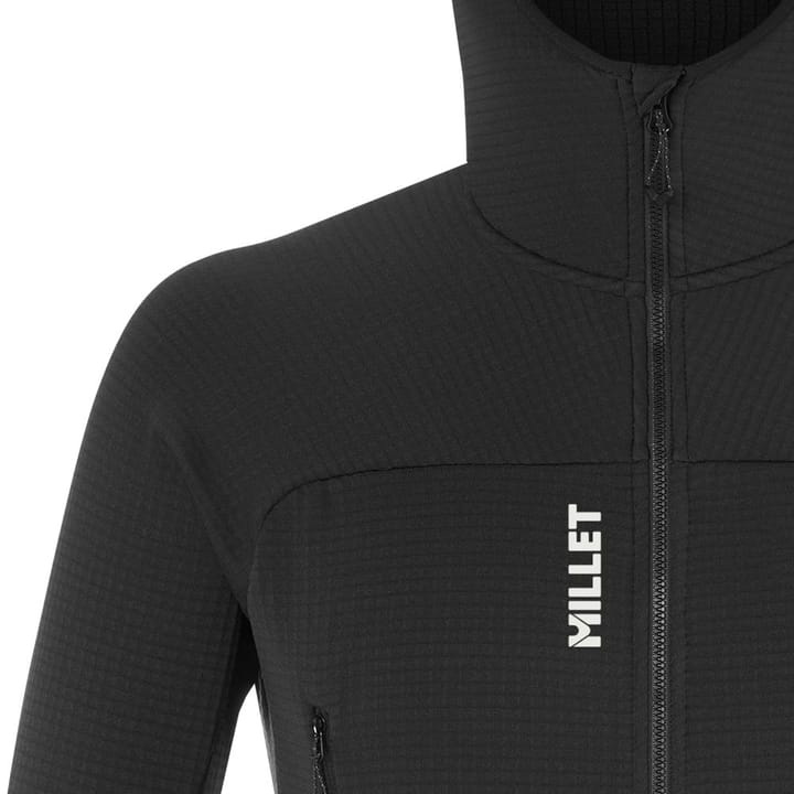 Millet Fusion Grid Hoodie M Black - Noir Millet Millet Fusion Grid Hoodie M Black - Noir Millet