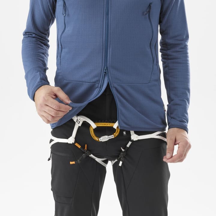 Millet Fusion Grid Hoodie M Dark Denim Millet Millet Fusion Grid Hoodie M Dark Denim Millet