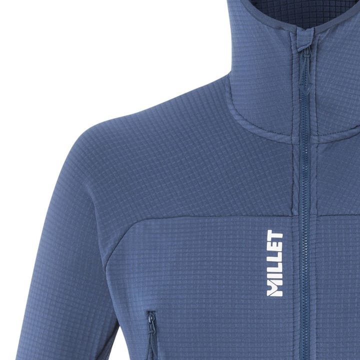 Millet Fusion Grid Hoodie M Dark Denim Millet Millet Fusion Grid Hoodie M Dark Denim Millet
