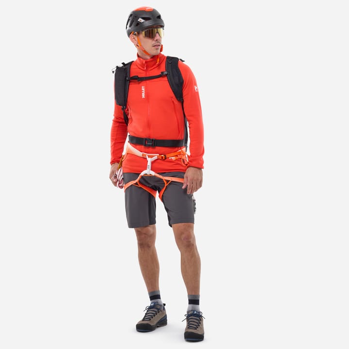 Millet Fusion Grid Jkt M Paprika Millet