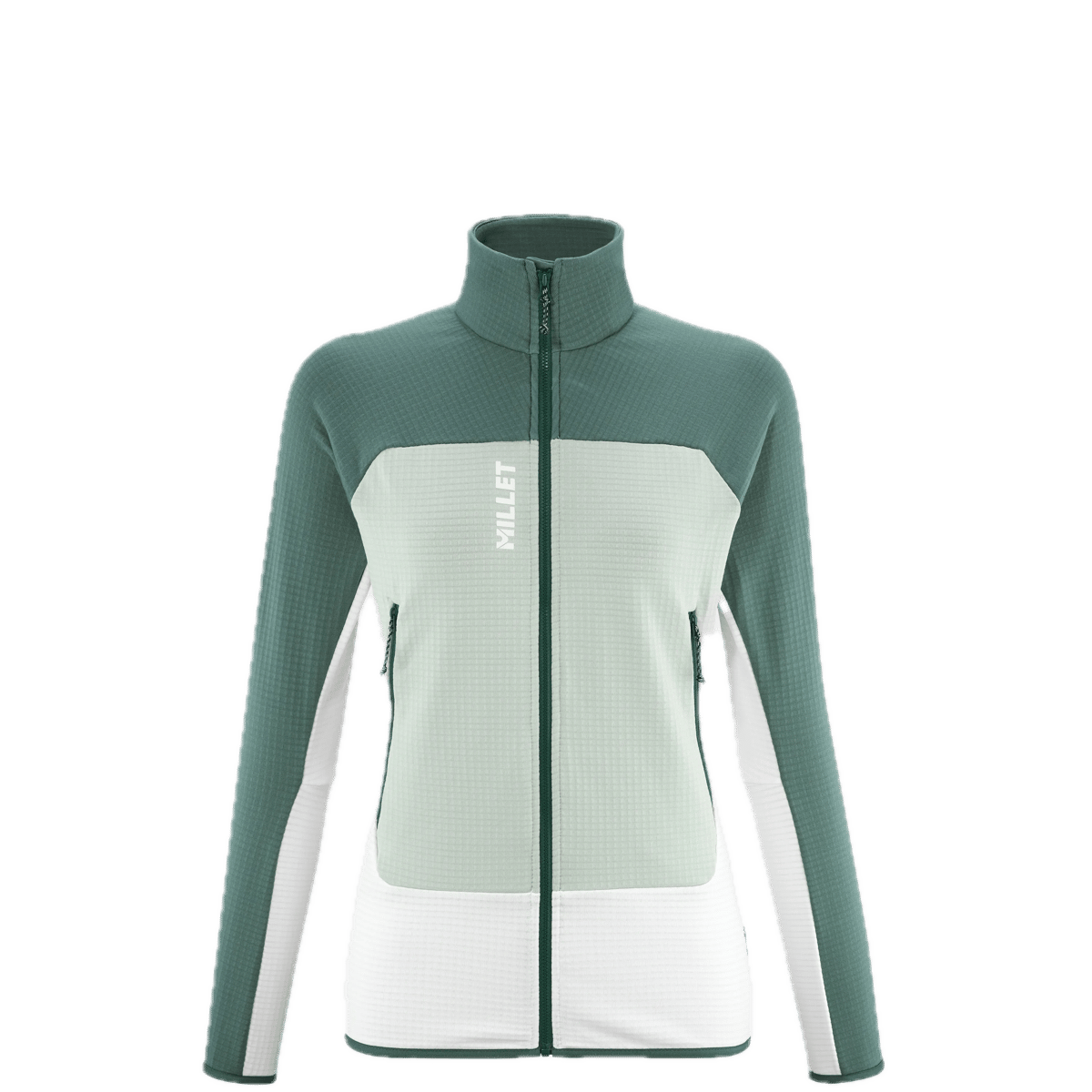 Millet Fusion Grid Jkt W Foggy Dew/bottle