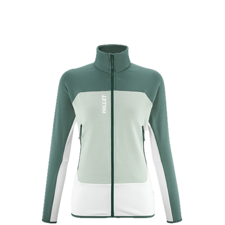 Millet Fusion Grid Jkt W Foggy Dew/bottle Millet