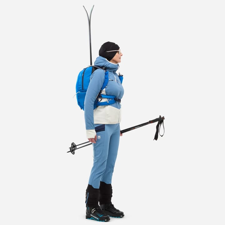 Millet M White Primaloft Hoodie W Coronet Blue/foggy Dew Millet