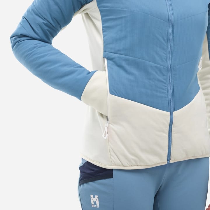 Millet M White Primaloft Hoodie W Coronet Blue/foggy Dew Millet