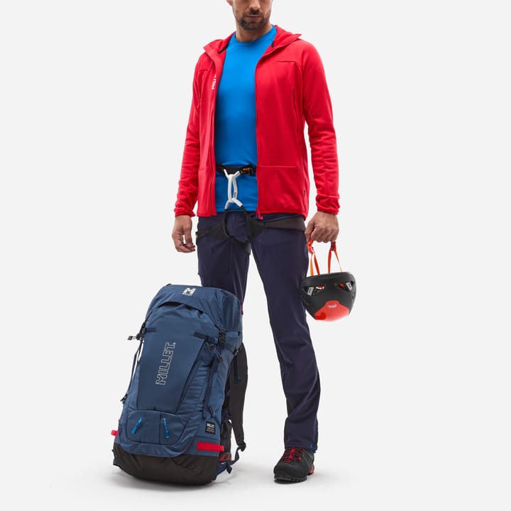 Millet Tee Shirt Fusion Ts Ss M Men Icon Blue Millet