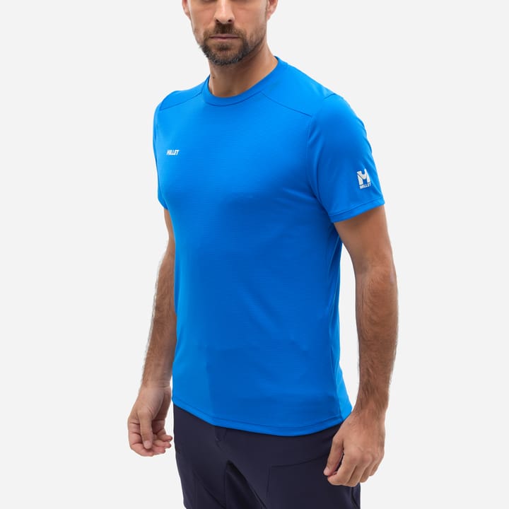 Millet Tee Shirt Fusion Ts Ss M Men Icon Blue Millet