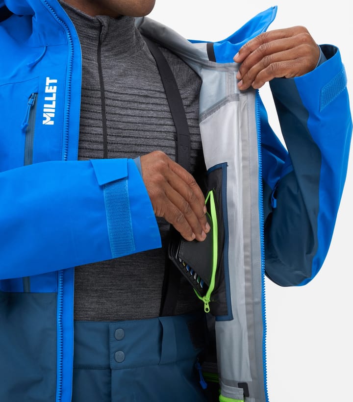 Millet Cosmic Gtx 3l Jkt M Dark Denim/icon Blue Millet