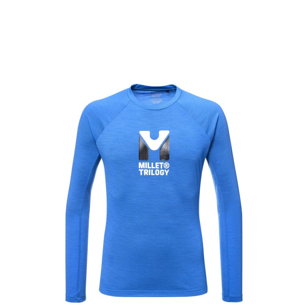 Millet Trilogy Wool Ts Ls M Icon Blue